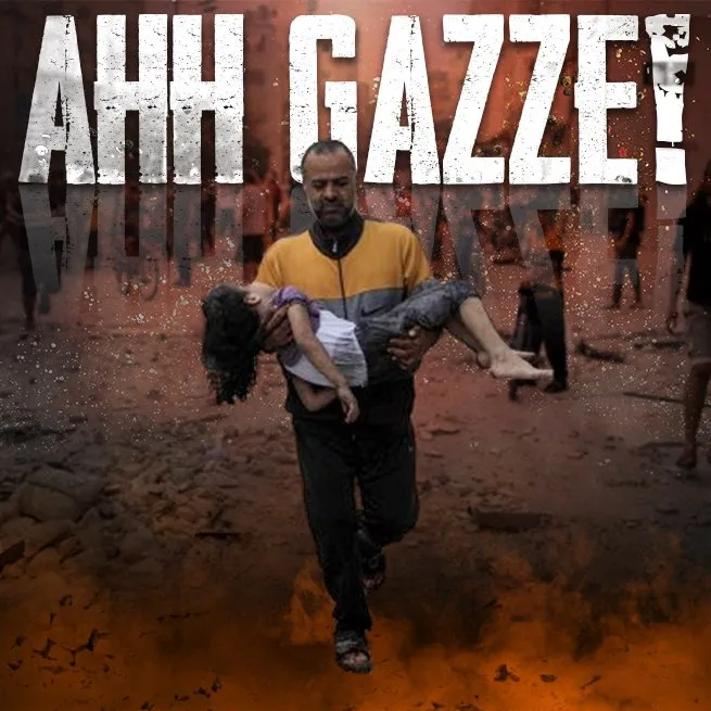 İsrail Gazzeye ölüm yağdırıyor! İşte yıkımın kareleri...