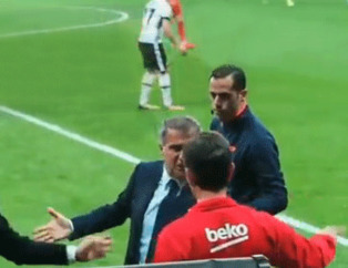Şenol Güneş'ten yardımcısına tokat