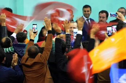 Şırnak’ta Erdoğan’a görkemli karşılama