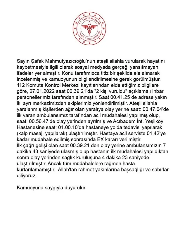 Ece Erken'in eşi Şafak Mahmutyazıcıoğlu cinayetinde ambulans olay yerine 7 dakika 43 saniyede ulaştı! Gözaltı sayısı yükseldi-12
