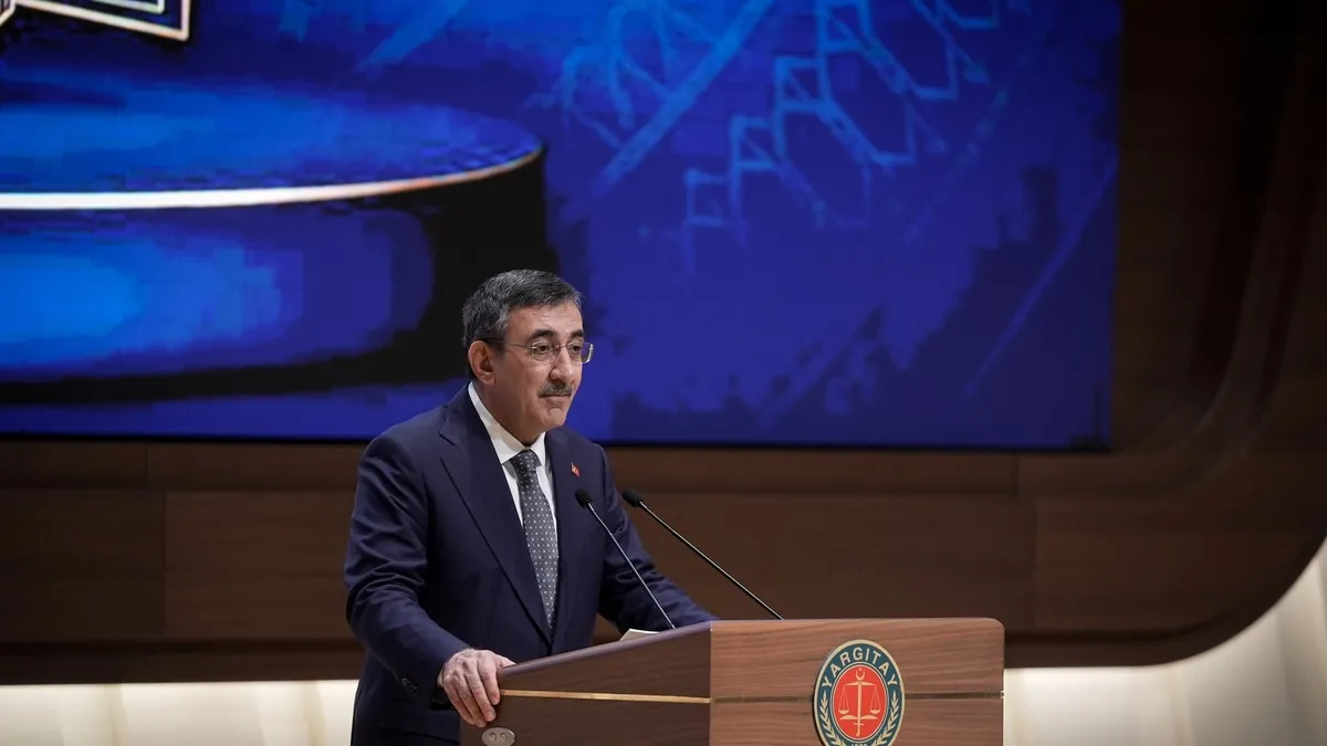 Cumhurbaşkanı Yardımcısı Yılmaz'dan 'Adli Yıl' açılışında mesajlar: 'Türkiye Yüzyılını, Adaletin Yüzyılı...