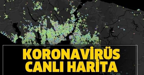 Corona Türkiye CANLI harita! Hangi il, ilçe, mahallelerde koronavirüs var? Ankara, İstanbul, İzmir vaka sayısı