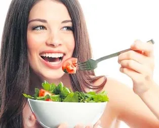 Zayıflayan bağışıklığa yoğurt ve salata