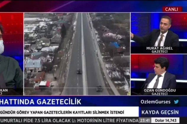 Önce İsmail Saymaz sonra Murat Ağırel! Halk TV'de Türkiye ve Bayraktar TB2 övgüsü yüzleri düşürdü