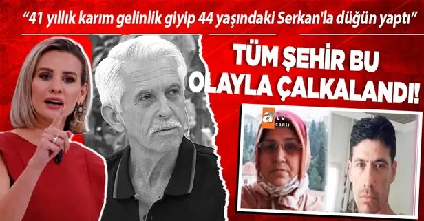 41 yıllık evlilikte akılalmaz olay! Ahmet Amca Esra Erol’da isyan etti: “7 torun sahibi karım 44 yaşındaki Serkan’a kaçtı”