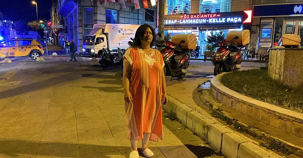 Beyoğlu’nda bir garip olay: Kaldırımda hareketsiz bekleyen kadın polisi alarma geçirdi