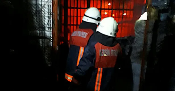 Tarsus'ta 500 iş yerinin bulunduğu halde yangın! 4 iş yeri küle döndü