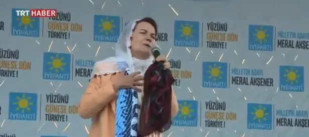 Akşener meydanlarda ulumaya başladı