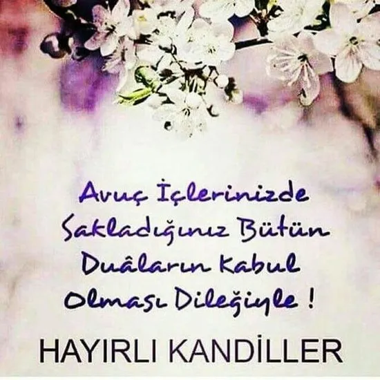 anlamli en guzel kandil mesajlari