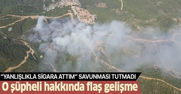 Son dakika: İzmir’in Menderes ilçesindeki yangınla ilgili bir şüpheli tutuklandı