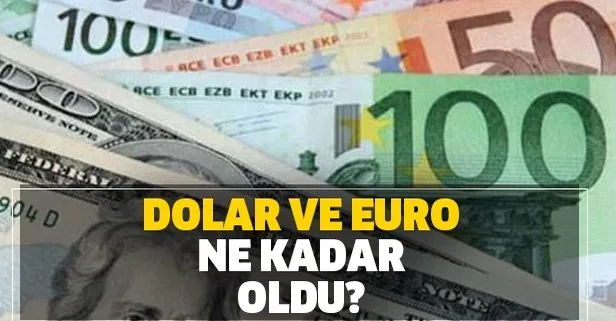 Dolar ve euroda hareketlilik! İşte güncel döviz kurları