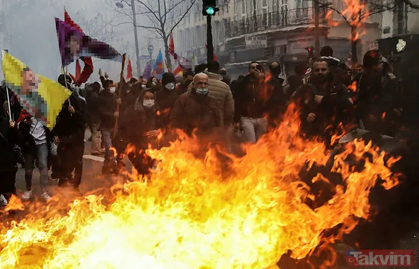 Fransa basını PKK'nın sözcülüğüne soyundu! Paris yangın yeriyken skandal manşetler - 15