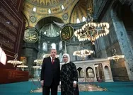 Ayasofya’da tarihi vuslat