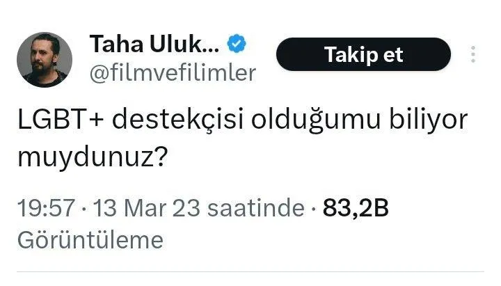 Sözde oyuncu ve yönetmen Taha Ulukaya'yı Filistin hazımsızlığı tuttu! Tepki çeken sözler: Çöl fareleri için yürüyorsunuz-6