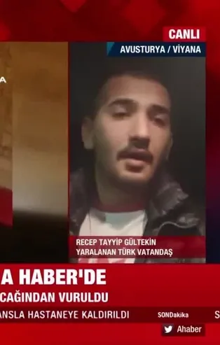 SON DAKİKA: Viyana’daki terör saldırısında iki kişinin hayatını kurtaran Türk vatandaşı A Haber’e konuştu