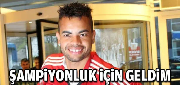 Şampiyonluk için geldim