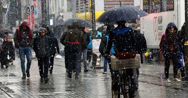 Vatandaşlar dikkat! Meteoroloji İstanbul, Antalya, Denizli ve Konya için uyardı: Kar, yağmur, şiddetli fırtına...
