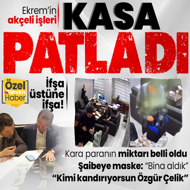 CHP kara paraya düştü! Murat Ongun kuryelik yaptı... Fatih Keleş saydı... İmamoğlu hangi iş adamından bir çuval para aldı? | İfşa geldi