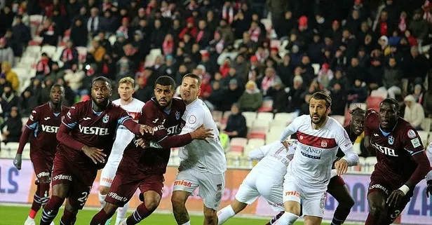 Sivasspor 3-3 Trabzonspor | MAÇ SONUCU