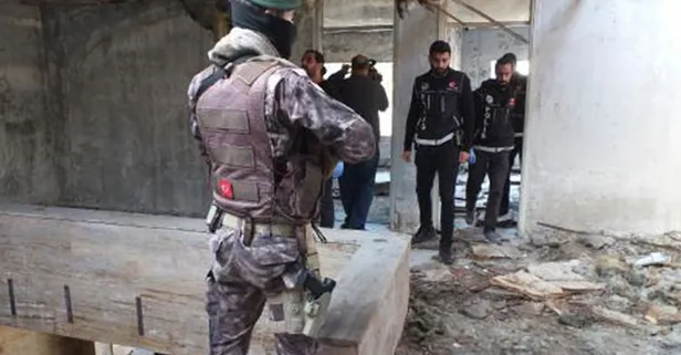 Kartal'da helikopter destekli operasyon