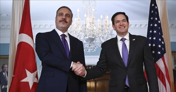 Türkiye ABD arasında "Gazze" teması! Dışişleri Bakanı Hakan Fidan Marco Rubio ile görüştü