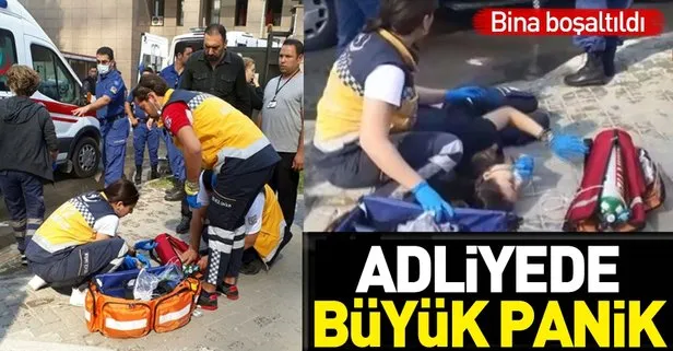 Son dakika: İzmir Adliyesi’nde gaz kaçağı: 5 kişi zehirlendi