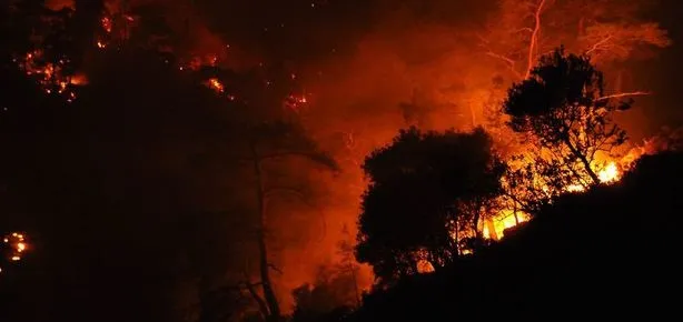Marmaris’teki yangında bir kişi tutuklandı
