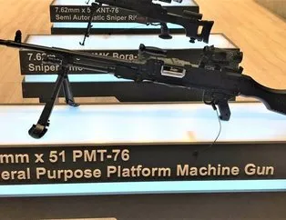 Yerli makineli tüfek PMT-76 geliyor!
