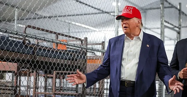 Trump’tan Biden’a ağır küfür! Timsahlarla çevrili cezaevini gezdi selefine “O*spu çocuğu” dedi