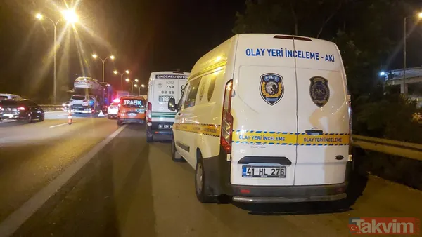 Kocaeli Dilovası'nda kan donduran kaza! Karşıya geçmeye çalışan 49 yaşındaki talihsiz adamın feci ölümü - 2