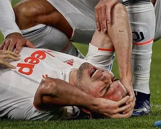 Son dakika: Merih Demiralın sakatlığı belli oldu | Ronaldodan Merih Demirala destek mesajı!