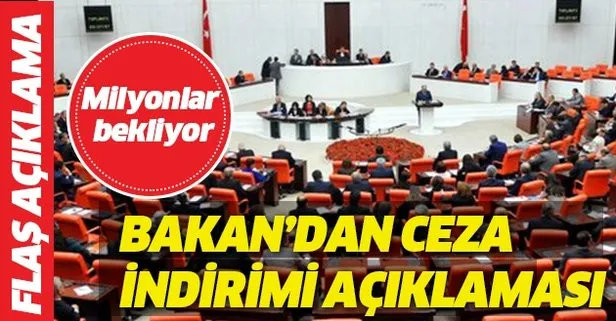 Son dakika af ve ceza indirimi açıklaması