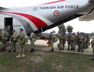 Komandolar dualarla Afrin'e uğurlandı