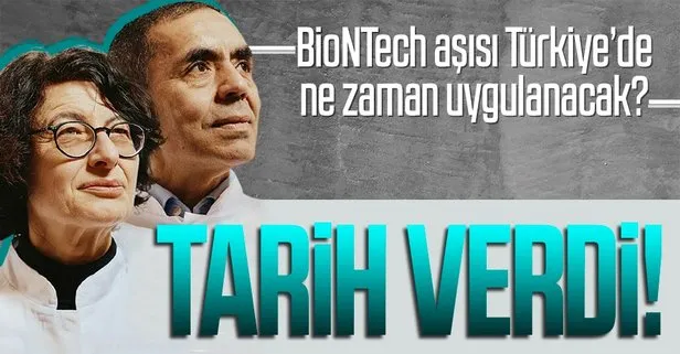 Türkiye’de BioNTech aşısı ne zaman uygulanacak? Prof. Dr. Uğur Şahin açıkladı: Bu ay sonunda başlayabiliriz