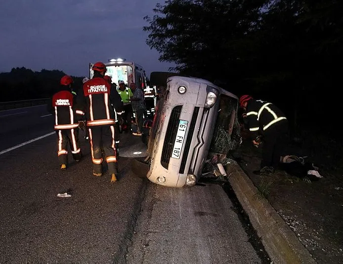 TEM’de feci kaza! Çok sayıda yaralı var
