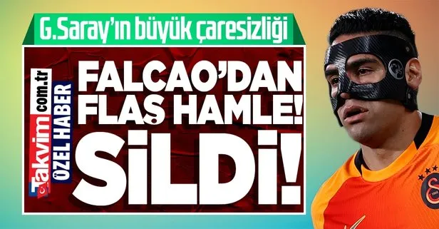 Radamel Falcao Galatasaray’ı sildi!
