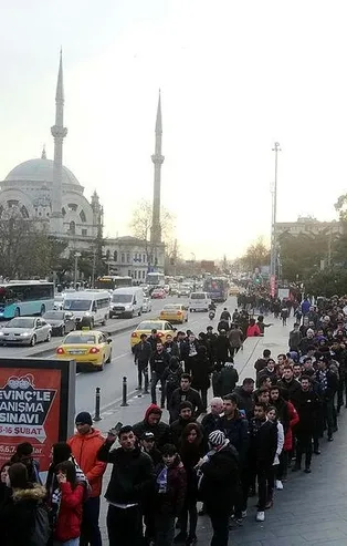 Vodafone Park'ta Sergen Yalçın izdihamı