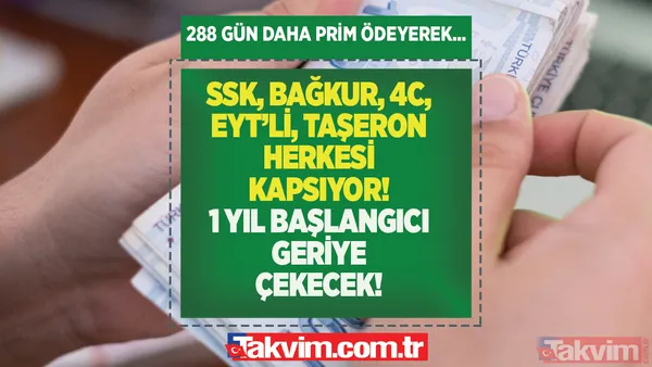 2 MÜJDE GELDİ! SSK, Bağkur, 4C, EYT'li, Taşeron herkesi kapsıyor! 1 yıl başlangıcı geriye çekecek! 288 gün daha prim ödemek yeterli! O tarihten bugüne kadar.... - 1