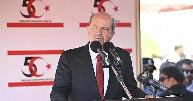 KKTC Cumhurbaşkanı Ersin Tatar'dan Kıbrıs Barış Harekatı'nın 50. yılında flaş açıklamalar