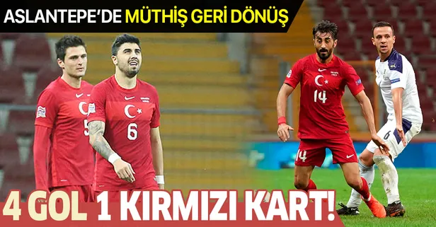 A Milli Takım Aslantepe'de Sırbistan'a diş geçiremedi!