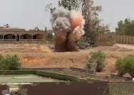 Son dakika: Bakanlık görüntüleri paylaştı: Darbeci Hafter milislerine ait 12 adet mühimmat imha edildi