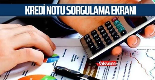 E-devlet kredi notu sorgulama ve öğrenme işlemleri 2021!