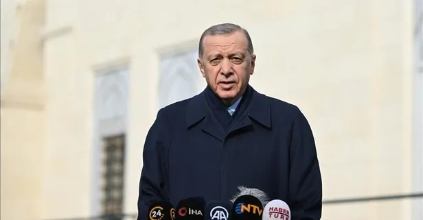 Başkan Erdoğan'dan cuma namazı sonrası önemli açıklamalar