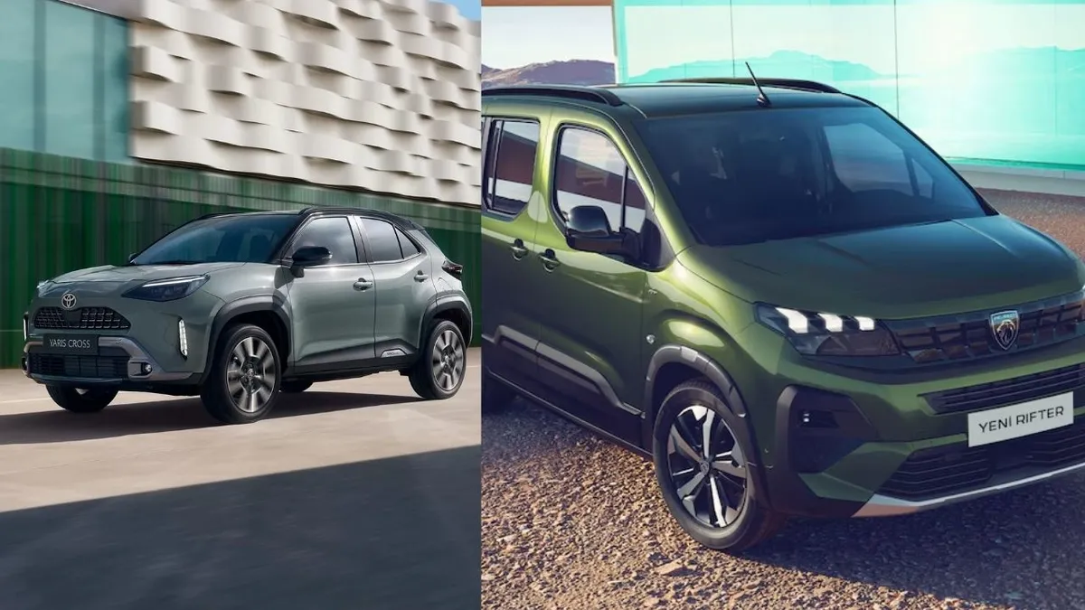 Otomobil piyasasında kartlar yeniden dağıtılıyor: Peugeot Rifter, Yaris Cross fiyatları güncellendi