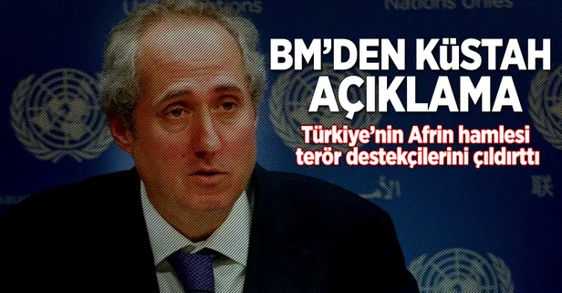 BM'den küstah açıklama!