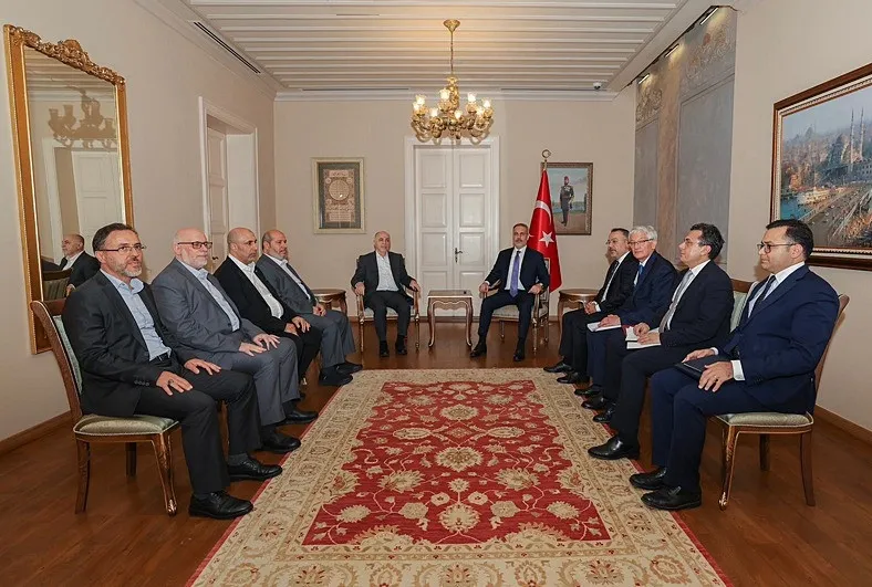 Bakan Fidan Hamas heyetiyle bir araya geldi!