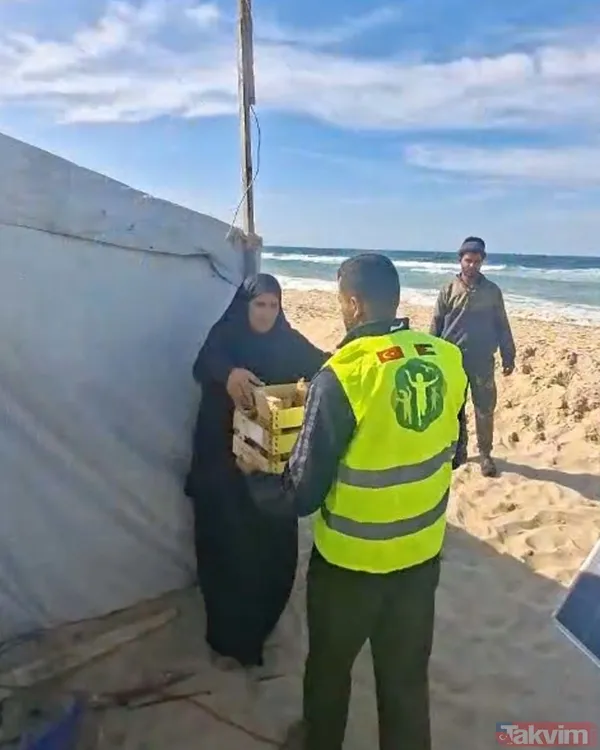 Gazze'de kışın ortasında bir umut ışığı! Gamze Özçelik’ten yürek ısıtan hamle - 6