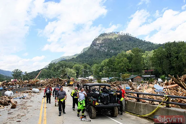 ABD'yi Helene Kasırgası vurdu! Eyaletler federal yardım talep etti: Çok sayıda ölü var - 16