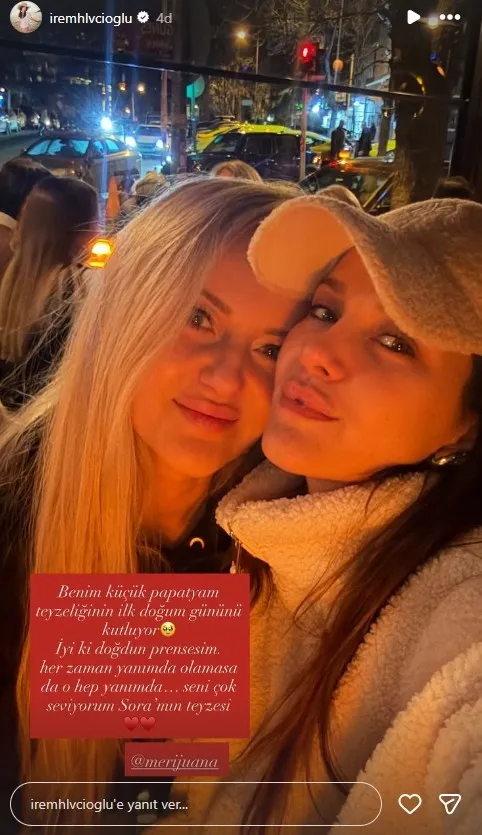 1774521230756.jpg Sora'nın teyzesi ortaya çıktı! İrem Helvacıoğlu'nun ablasıyla benzerliği “Pes” dedirten cinsten!-4