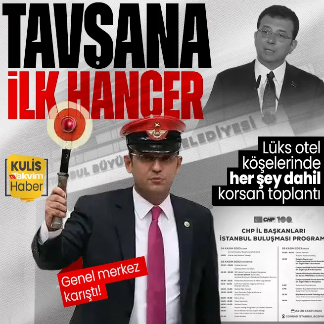 İmamoğlundan lüks otel köşelerinde 81 il başkanıyla korsan toplantı! Bütçe İBBden mi? Özgür Özel gergin genel merkez karıştı